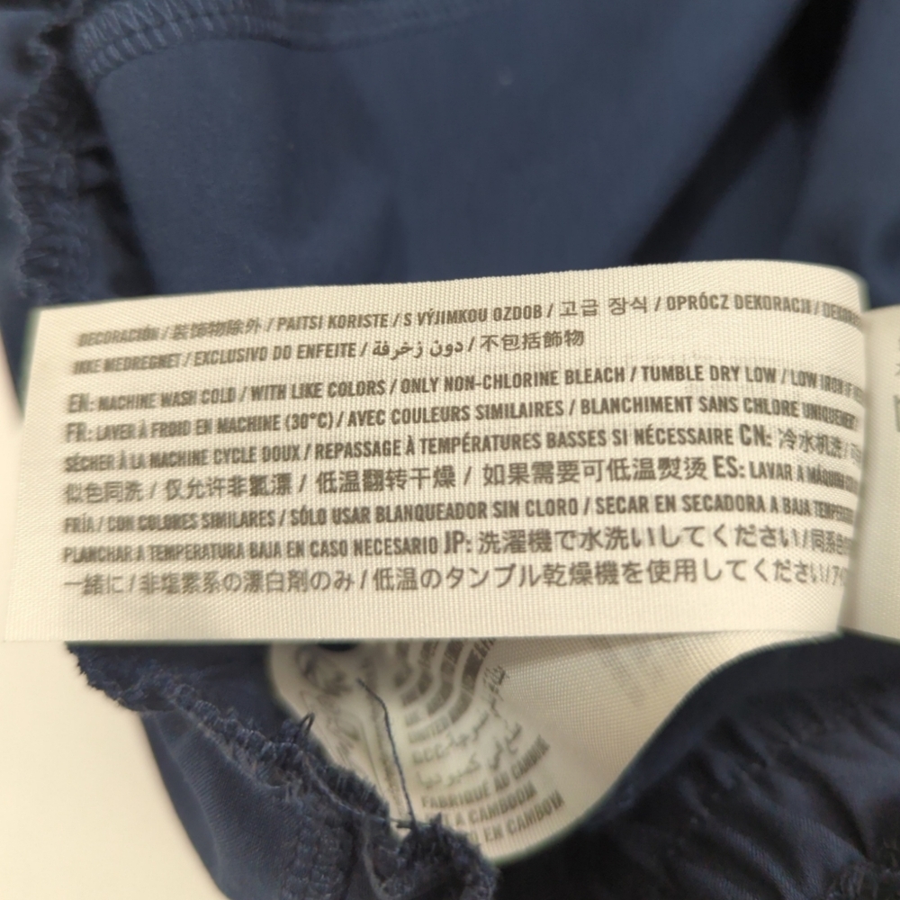 Abercrombie & Fitch Traveler Jumpsuit In Navy S Convertible Straps In Back - Picture 8 of 16